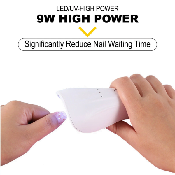 Mini UV LED lampa 9W - Image 12