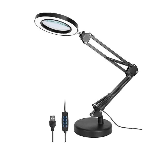 Stona LED lampa sa lupom - Image 4