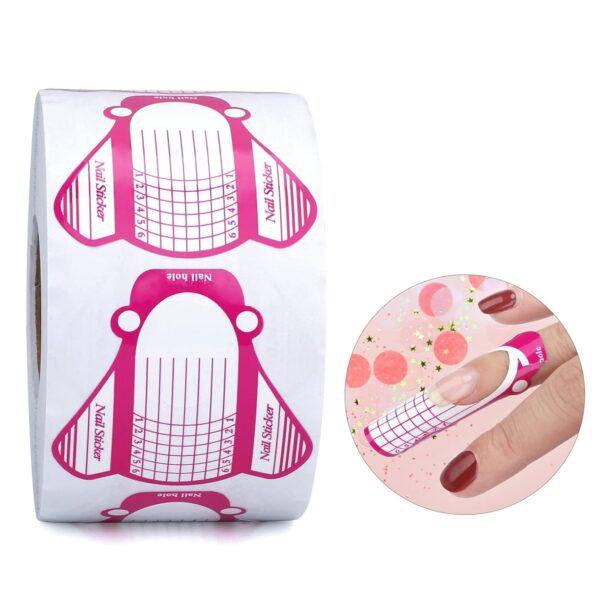 Šablon za izlivanje noktiju Pink Summer - Image 5