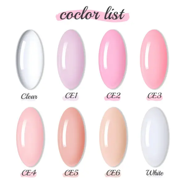 Cucla brzi gel za nadogradnju CE01 8ml - Image 9