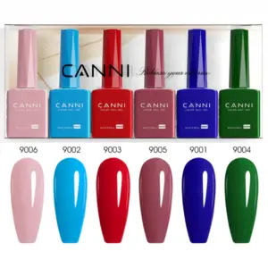 Canni set kvalitetnih gel lakova 6 komada 2316
