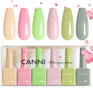 Canni set kvalitetnih gel lakova 6 komada 2320