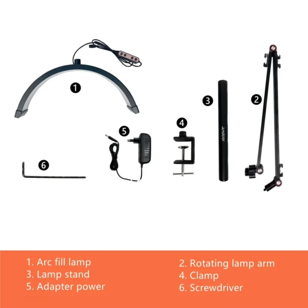 Stona lampa - polumesec HD M6X 40W - Image 10