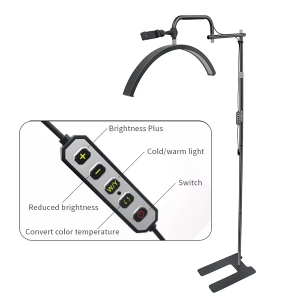 Podna lampa - polumesec HD M6X 40W - Image 18
