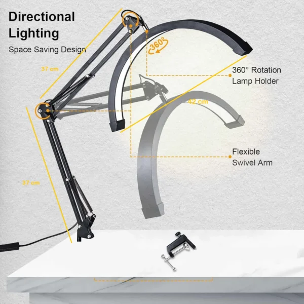 Stona polumesec lampa - FX 324 20W - Image 3