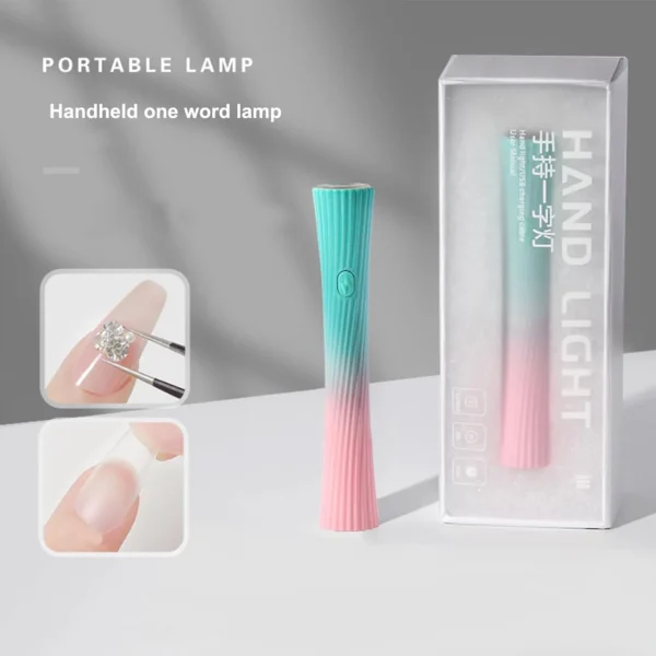 Ručna mini UV lampa za nokte – punjiva - Slika 6