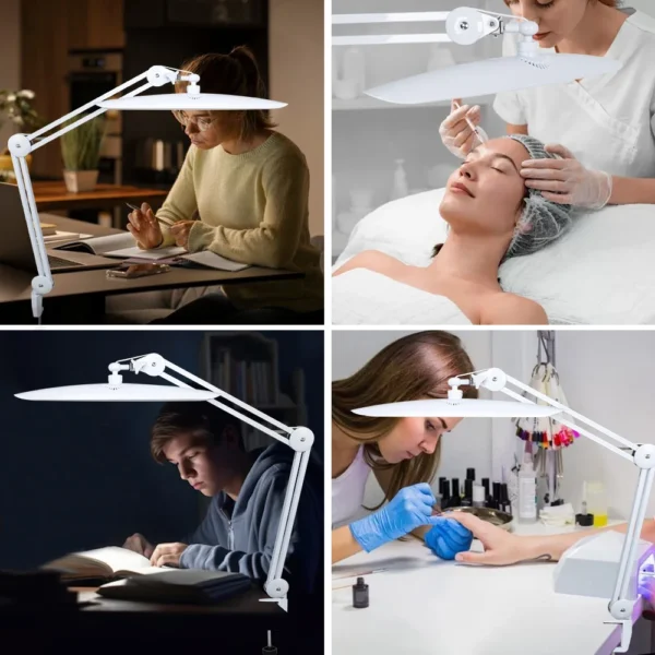 LED stona fleksibilna lampa "bez senke" – precizno i zaštitno osvetljenje za manikir i precizne radove - Image 9
