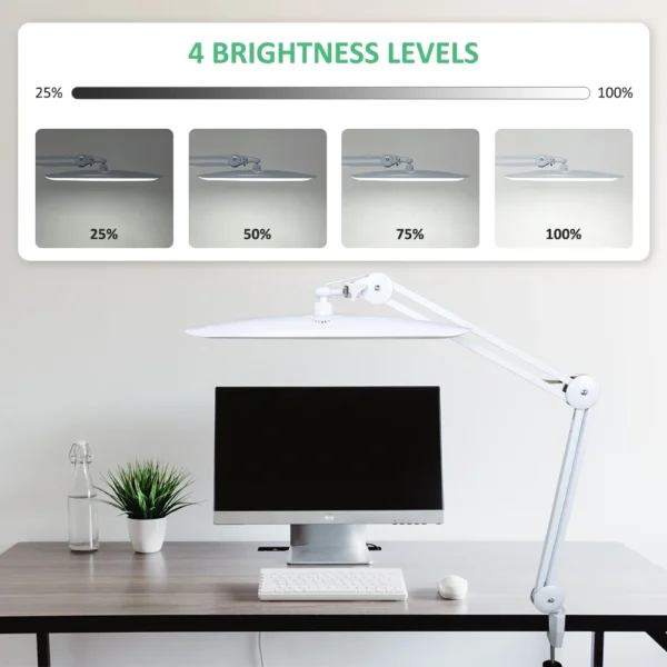 LED stona fleksibilna lampa "bez senke" – precizno i zaštitno osvetljenje za manikir i precizne radove - Image 8