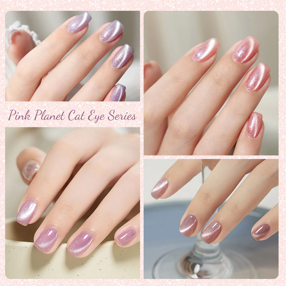 Canni Cat Eye gelovi – Pink Planet Collection (8 boja) - Slika 5