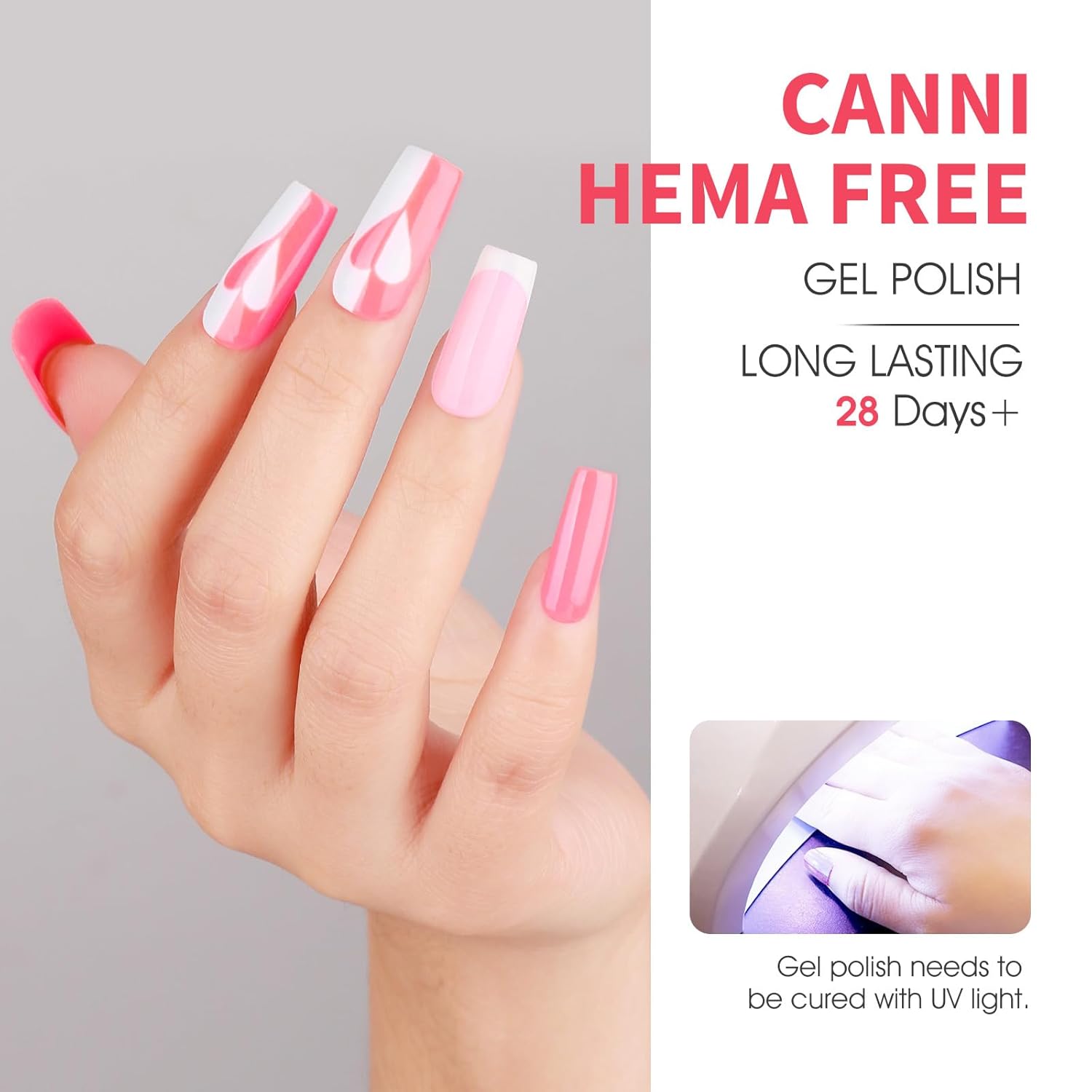 Canni Belle Gaga set od 6 gel lakova (9 ml) #2325 - Slika 4