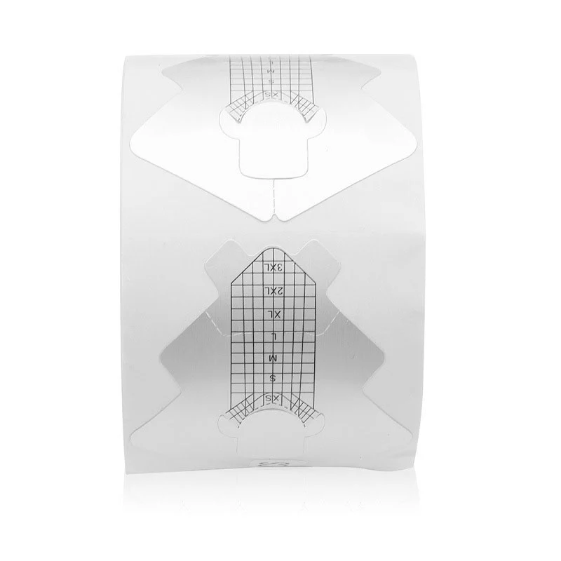 Aluminijumski šabloni za izlivanje noktiju, 300 komada - Slika 4