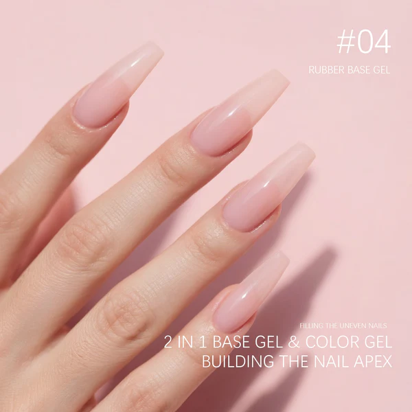 CANNI 9 ml Ruber baza gel – Set od 6 nijansi br. 1 – Hema / TPO free - Slika 9