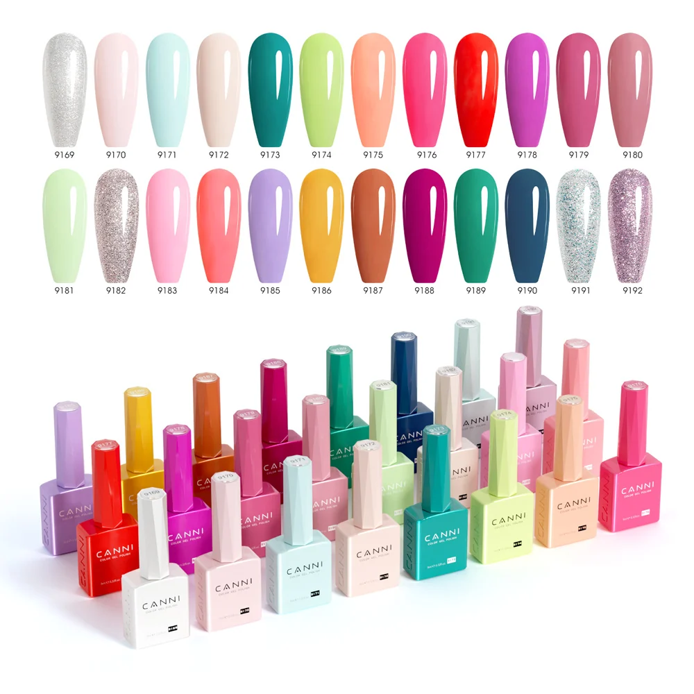 CC8 Set gel lakova CANNI 9ml 30 komada HEMA FREE - Slika 3