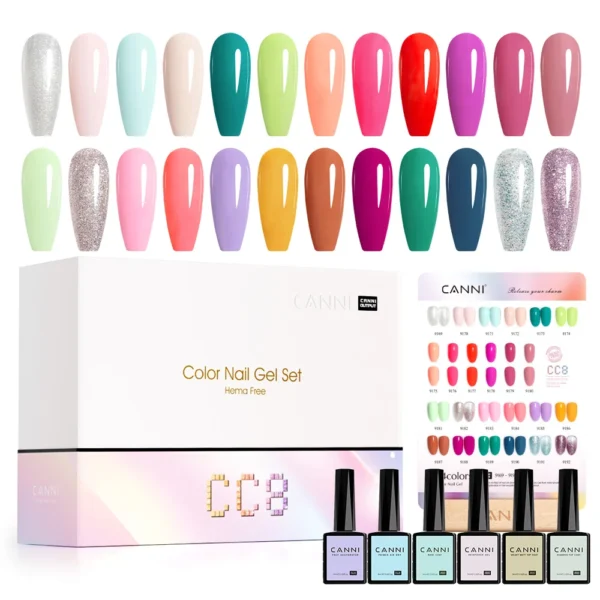 CANNI CC8 set gel lakova