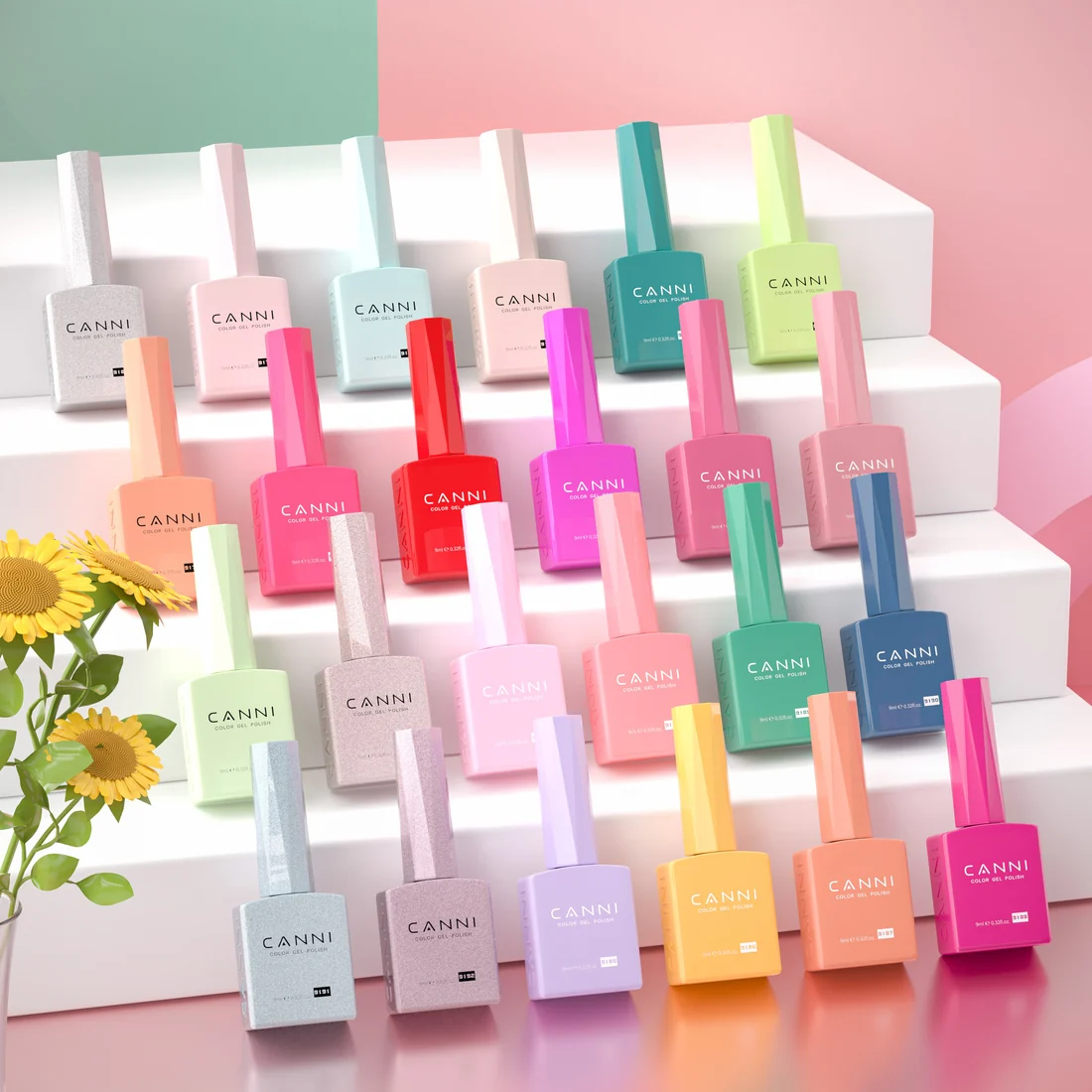 CC8 Set gel lakova CANNI 9ml 30 komada HEMA FREE - Slika 2