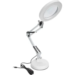 LED lampa sa lupom 8X za manikir – 3 boje svetlosti