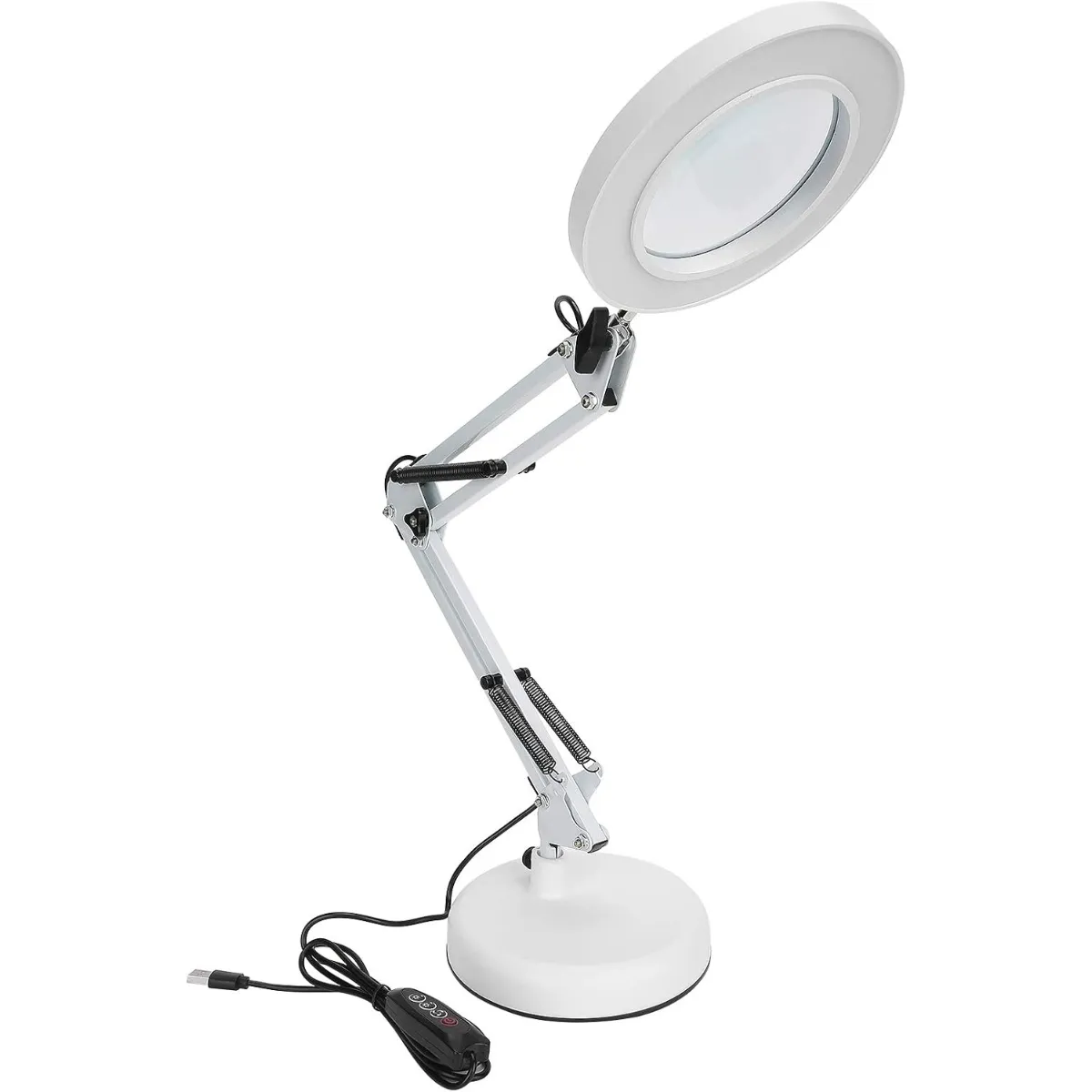 LED lampa sa lupom 8X za manikir – 3 boje svetlosti